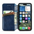 thumbnail image 4 of for Moto G Power (2025) Wallet Case with RFID Blocking Credit Card Holder, PU Leather Magnetic Closure Flip Kickstand Shockproof Cover Women Men For Moto G Power (2025) Phone case,Blue, 4 of 6