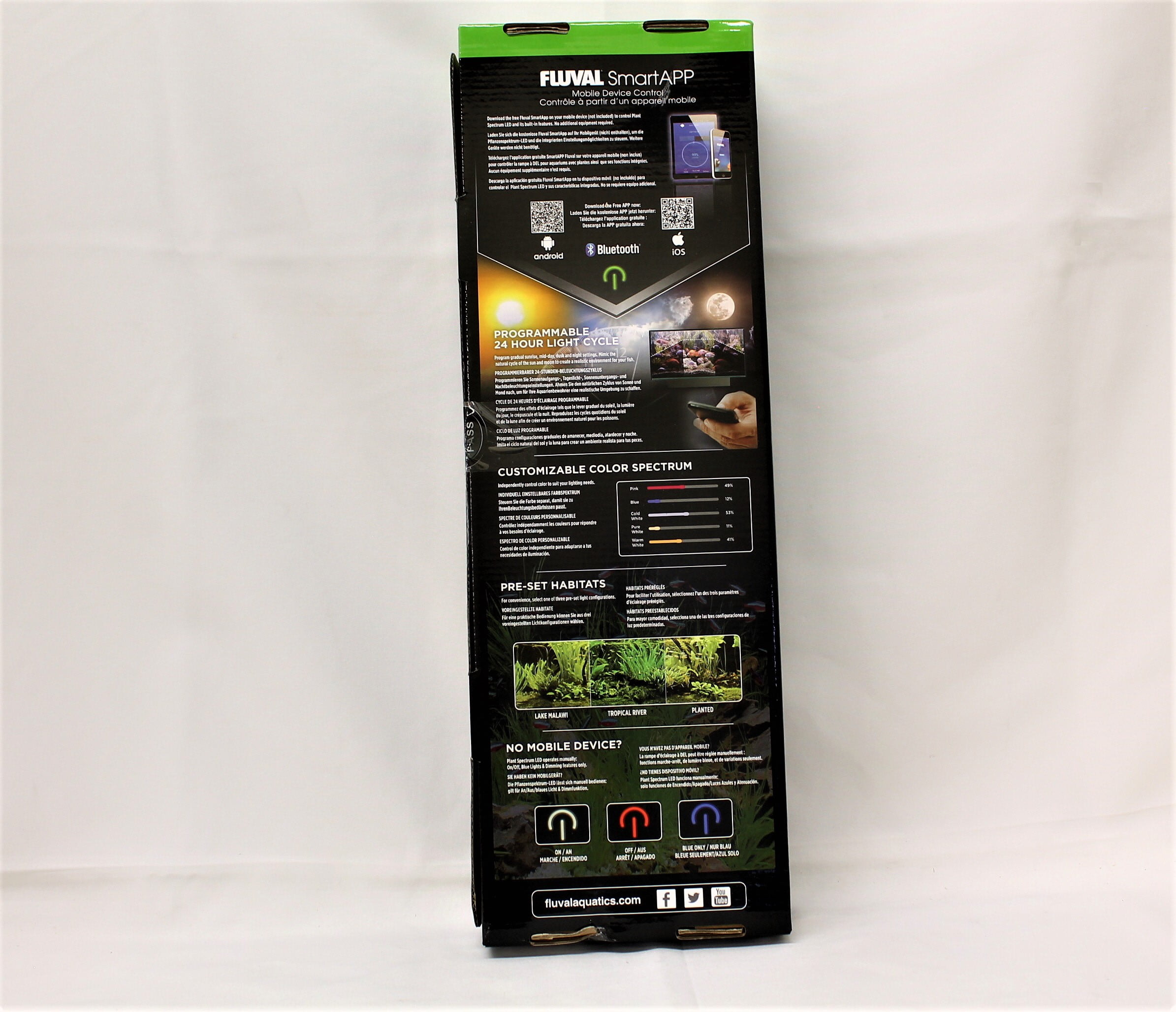Hagen Fluval Plant 3.0 LED - 15"-24" 22 Watt - Walmart.com