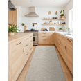 thumbnail image 1 of SHIQI-Runners Rugs for Hallway Non Slip (Rubber Backing), Carpet Runners for Hallway Living Room Bedroom, Washable Kitchen Runner Rug, Hallway Runner Rug, 2'x6.9', Khaki(Rolled-up NO Creases), 1 of 4