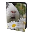 thumbnail image 2 of Pofeuu Daisy Guinea Pig Print Travel Document Organizer Passport Holder Men Women for Family (6.5 in x 4.5 in),Wallet Holder Credit Card Clutch Bag Case, 2 of 5