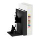 thumbnail image 4 of B Iron Figure Bookends Reading Book Support Retro Non-Skid Book Ends Stoppers for Shelves Home Office Desktop Decor, 4 of 5