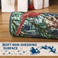 thumbnail image 6 of GlowSol 8'x10' Christmas Area Rugs for Living Room Bedroom Xmas Snowman Tree Festival Winter Decorations Rugs Soft Foldable Accent Rug, Blue, 6 of 8