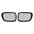 thumbnail image 6 of Astra Depot Pair Chrome Glossy Black Kidney Grille Fit 1997-2003 BMW E39 520i 523i 525i 528i 530i 535i 540i M5 4-Door, 6 of 6