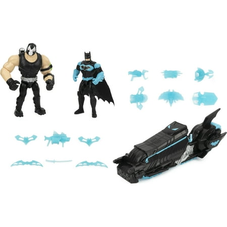 Batman Moto-Tank Vehicle with 4-inch Bane, Exclusive Batman Action Play Figure with 12 Exclusive Accessories (2021 Exclusive)