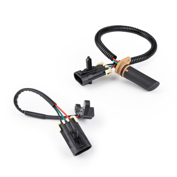 ISA Camshaft & Crankshaft Position Sensor for 2000-2002 Pontiac Grand Am V6 3.4L Replacement for PC61 PC254 Set of 2