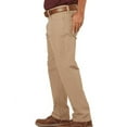 thumbnail image 3 of Blue Mountain FMB-1504 Men's Mid-Rise 5-Pocket Canvas Pants, Fossil Brown,S38X32, 3 of 7