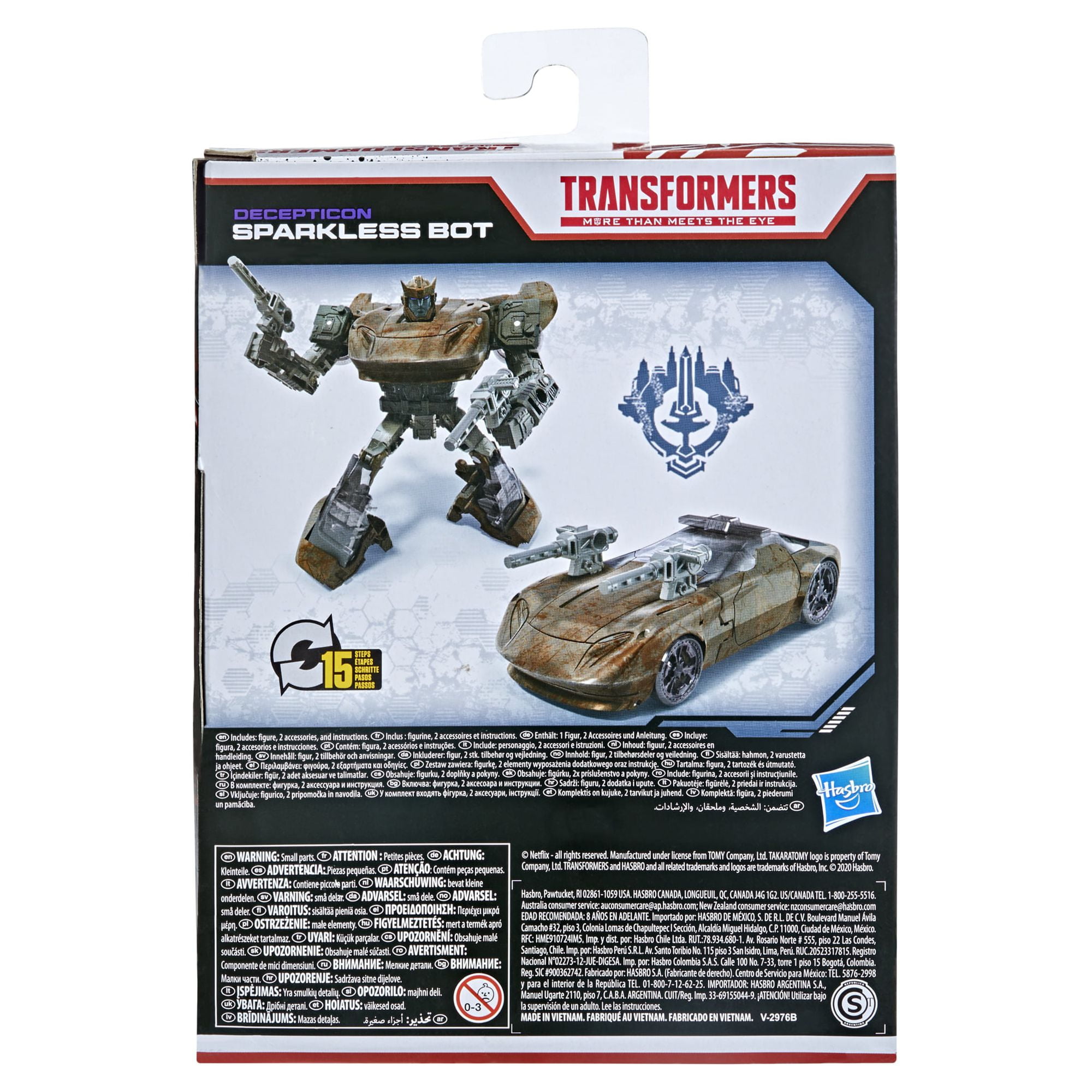 Transformers Toys Generations War for Cybertron Series-Inspired Deluxe Sparkless Bot