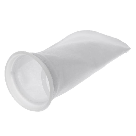 Aquarium Filter Socks 10 Inch Long 4 Inch Plastic Ring Saltwater Fish Tank Filter Bags 200um Ultra Fine Filtration