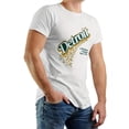 thumbnail image 3 of Camiseta de manga corta de verano para hombre con estampado frontal - Tejido cómodo y transpirable, estilo deportivo informal - Camiseta pop original de Detroit Michigan para adultos, hombres, mujeres, 3 of 8