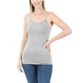 thumbnail image 4 of KOGMO Womens Seamless Stretchy Adjustable Strap Cami Tank Top, 4 of 6