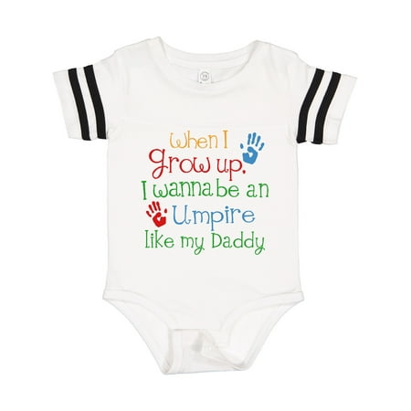 

Inktastic Umpire Like Daddy Gift Baby Boy or Baby Girl Bodysuit