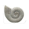 thumbnail image 5 of Decorative Woven Seashell Sculpture Statue - Home Decor Ornament for Bathroom, Office, Room, and Living Room Decor - Perfect Decorations for Shelf and Coffee Table Decor Accent - 11", White, 5 of 14