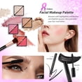 thumbnail image 3 of Kit de maquillaje Color Nymph Girls con funda de tren, 24 piezas de cosméticos, 3 of 8