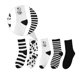 thumbnail image 5 of unbranded 5 Pares De Calcetines De Mujer Calceta Media Flexibles Transpirables Para Uso Diario, 5 of 8