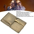 thumbnail image 4 of Étui de Transport, Métal Double Face Ressort Clip Ouvert Compact Vintage Étui pour l'Extérieur, 4 of 8