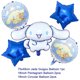 thumbnail image 3 of Decoración para fiesta de cumpleaños con temática de perro blanco y rollo de canela de Disney, cubiertos desechables, pancarta con globos, baby shower, 3 of 5