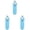 Blue*3, variant on Box Cutter, Retractable Box Opener, Package Opener with Thermal Paper Eraser, Easy Slide Retractable Cute Utility Knife For Opening Daily Express Boxes, Envelopes, Packages, 1 Pc, 3.85x1.18"