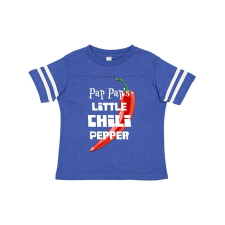 

Inktastic Pap Pap s Little Chili Pepper Gift Toddler Boy or Toddler Girl T-Shirt