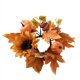 thumbnail image 2 of Pumpkin Sunflower Candle Candle Holders Aroma Wreath Circles Decorative Supplies Table Decorations, 2 of 5