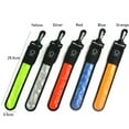 thumbnail image 2 of Bicycle Riding Night Running Accessories Wrist Support Luminous Armband Arm Belt Band LED Reflective Light Backpack Hanging Lights RED, 2 of 8