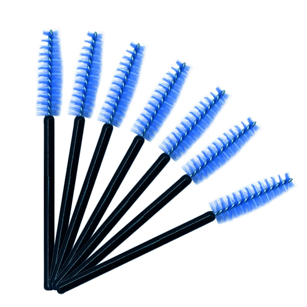 DTOWER Pack of 50 Lash Brush Disposable Nylon Mascara Wands Makeup