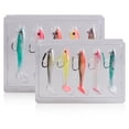 thumbnail image 1 of 5 Pcs Hameçon Simple Queue en T Leurre de Pêche Plomb Jig Tête Bionic, 1 of 8