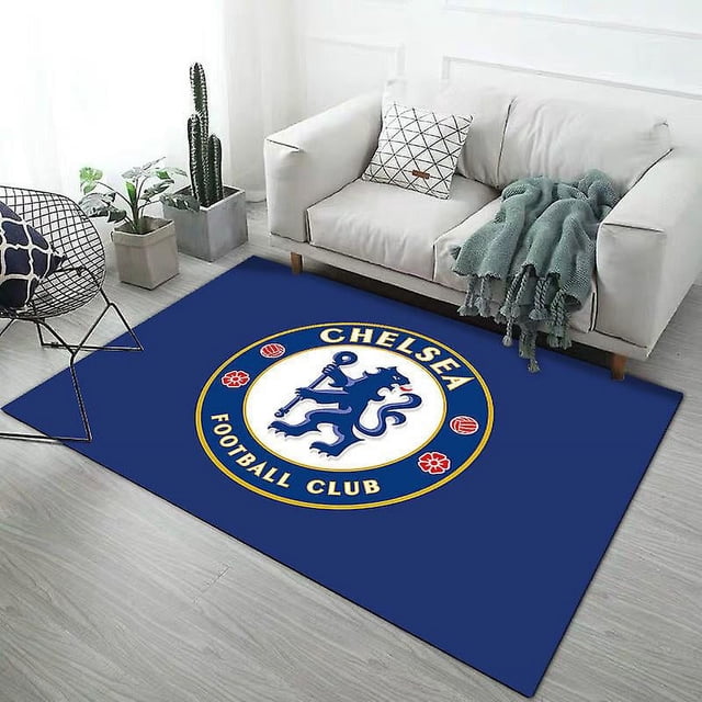 Vintage Carpets Soccer Club Soft Non Slip High Water Absorption Rug For Study Room-week