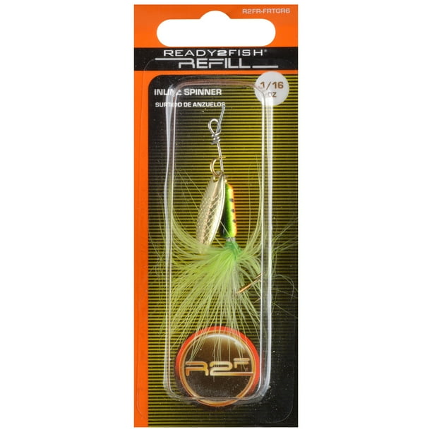 Ready2Fish Inline Spinner Lure - Firetiger, Spinnerbaits Ready2Fish Inline Spinner Lure - Firetiger, Spinnerbaits