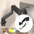 thumbnail image 2 of Adjustable Cantilever Wall Mount For 17 32Inch Monitors Metal Monitor Wall Mount Arm Space Efficient Design, 2 of 9