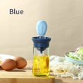 thumbnail image 4 of Dispensador de botellas de aceite de vidrio con cepillo 2 en 1 para cocina, 250 ml, 4 of 5