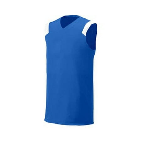 Moisture Management Jersey - A4 Drop Ship Youth Moisture Management V Neck Muscle Shirt