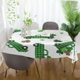 thumbnail image 6 of Saint Patrick Clover Truck Tablecloth Rectangle Colorful Table Cloth Large Square Table Cover for Dining Kitchen Party 60"x90" Decor Gift, 6 of 7