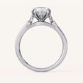 thumbnail image 3 of vylahjewellery 10K Yellow Vermeil Gold Anniversary Ring Proposal Ring Oval Cut Moissanite Diamond Wedding Ring Classic Engagement Ring for Her, 3 of 5