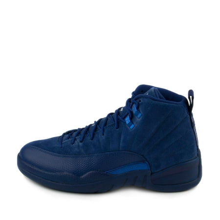Air Jordan Nike Mens Air Jordan 12 Retro Deep Royal Blue 400 Walmart Com Walmart Com