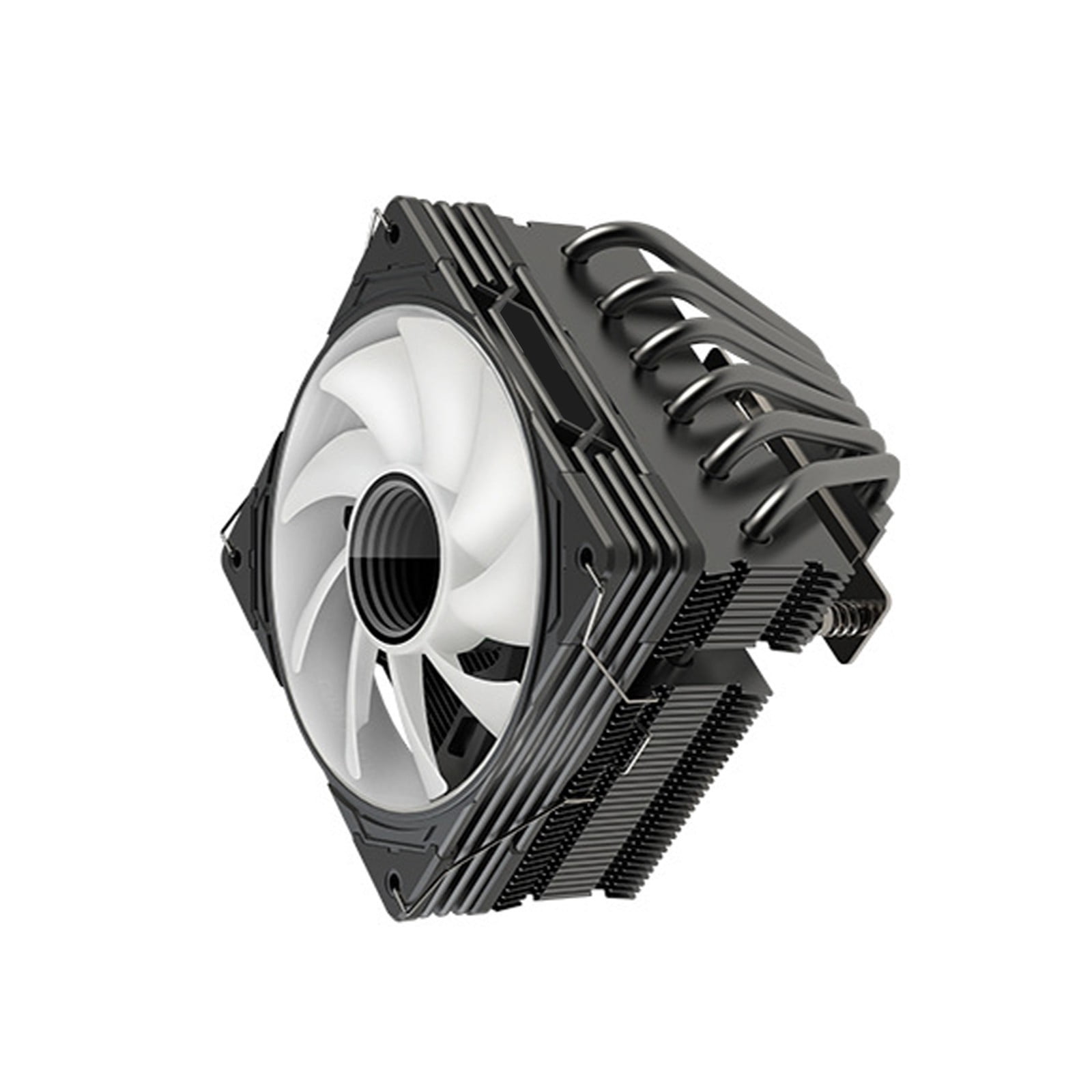 RUISINERY CPU Air Coolers 6Heat Pipe Coolers ARGB 12cm Fan with Advanced Heat Tube for Enhances Cooling Fan