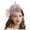Light Pink, variant on Heardband Bridal Hat for Women Elegant Fascinator Headband for Weddings Parties and Evening Events
