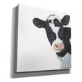 thumbnail image 2 of Epic Graffiti 'Cow' by Ashley Justice, Giclee Canvas Wall Art, 12"x12", 2 of 8