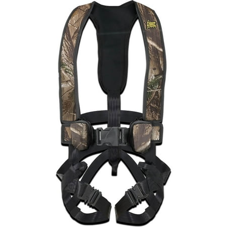 Hunter Safety Systems Alpha Camouflage Tree Hunting Safety Trim Harness, (Best Hunting Safety Harness 2019)
