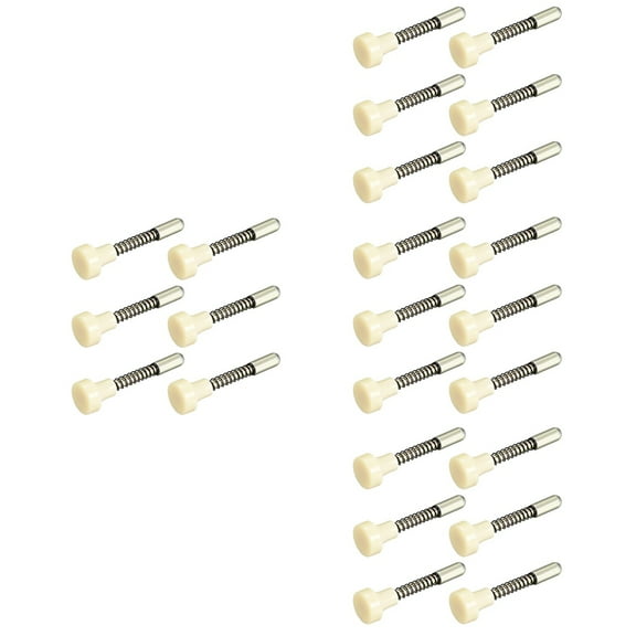 4 Pieces Spring Loaded Locking Pin Crib Latch Replacement Baby Kit Fixation Child