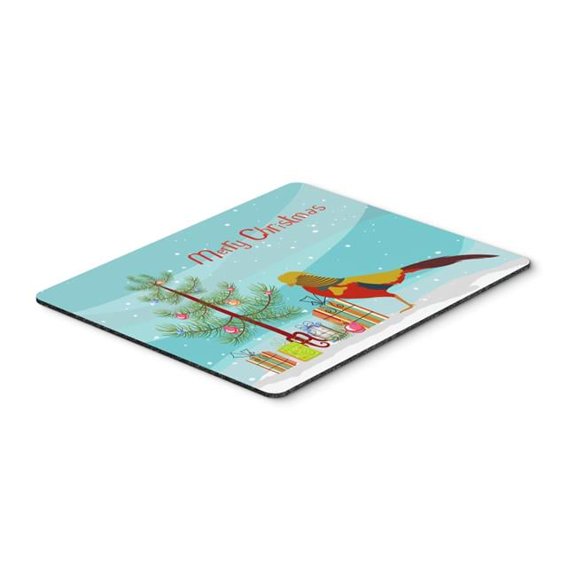 Carolines Treasures  Golden or Chinese Pheasant Christmas Mouse Pad - Hot Pad or Trivet