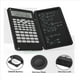 thumbnail image 5 of 2X Calculadora, Calculadoras CientíFicas, Tableta de Escritura con Calculadora de 12 DíGitos, Calculadora Financiera Plegable, para Oficina Escolar, 5 of 5