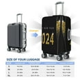 thumbnail image 6 of Xecao Happy New Year 2024 (2) print Elastic Luggage Cover, with double-sided print , is perfect for travel, business, and daily use, 6 of 9
