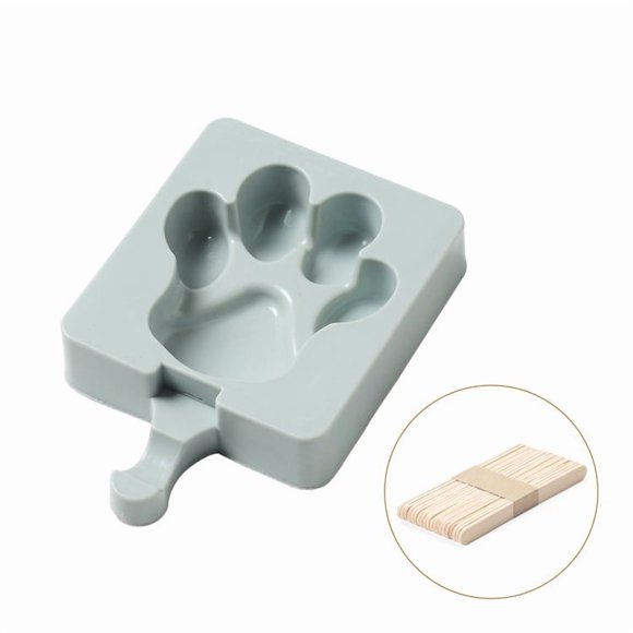 Molde de paletas de helado de silicona hecho a mano - Máquina for hacer helados DIY for golosinas caseras