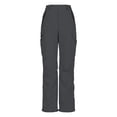 thumbnail image 4 of Cargo Jogger Pants for Women Hiking Pants Stretch Lightweight Cargo Joggers Casual Pants for Workout Dark Gray L, 4 of 7