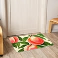 thumbnail image 6 of Peach Polyester Non-Slip Machine Washable Door Rug Game Mat Kitchen Rug Office Rugs, 6 of 6