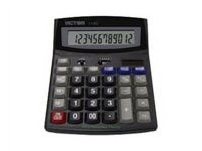 Victor 1190 Desktop Display Calculator, Black, 1" x 5.9" x 7.8"