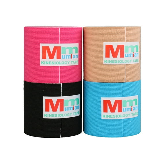 SPRING PARK Mumian Athletic Tapes Pain Relief Healing Kinesiology Sport Taping Colorful Printed Strapping Knee Muscle Tape
