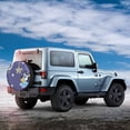 thumbnail image 5 of Lsque Bluey Pattern Tire Covers - Tough Tire Wheel Protector for Truck, SUV, Trailer, Camper, RV - 16 inch, 5 of 7