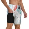 thumbnail image 3 of Fotbe Cute Elephant Men’s Swim Trunks Quick Dry Swim Shorts Board Shorts with Mesh Lining-XX-Large, 3 of 9