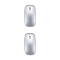 thumbnail image 2 of Methold Ordenador portátil de trabajo para oficina en casa, controlador de ratón inalámbrico de 2,4 Ghz, recargable gratis, 1600 DPI, ratón No.03 2piezas, 2 of 6